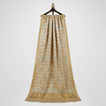 Phoolkaar – Satin Katan Chiffon Shawl - Zahra Maham