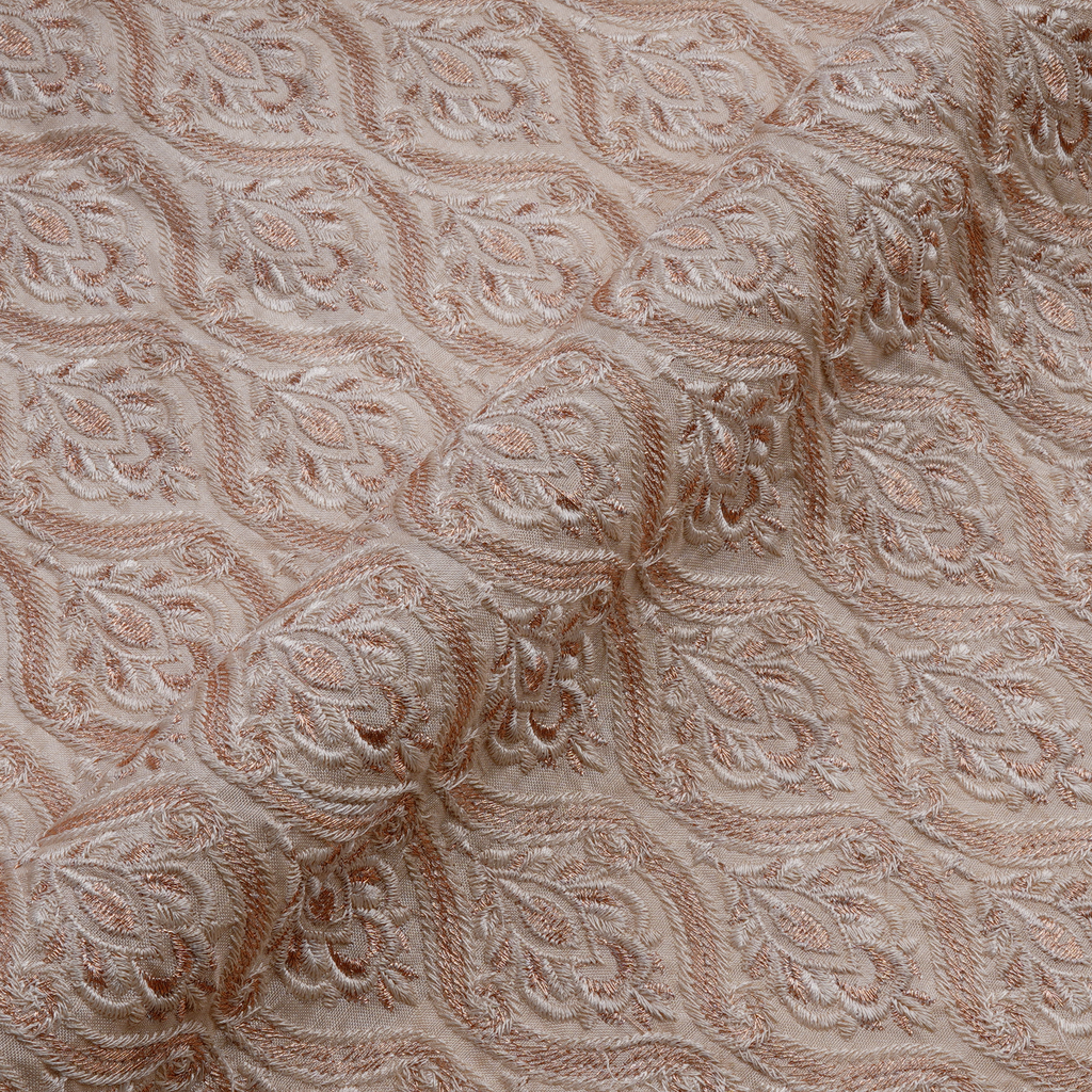 Zarkhaiz – PK Raw Silk Embroidery Fabric with Golden Zari