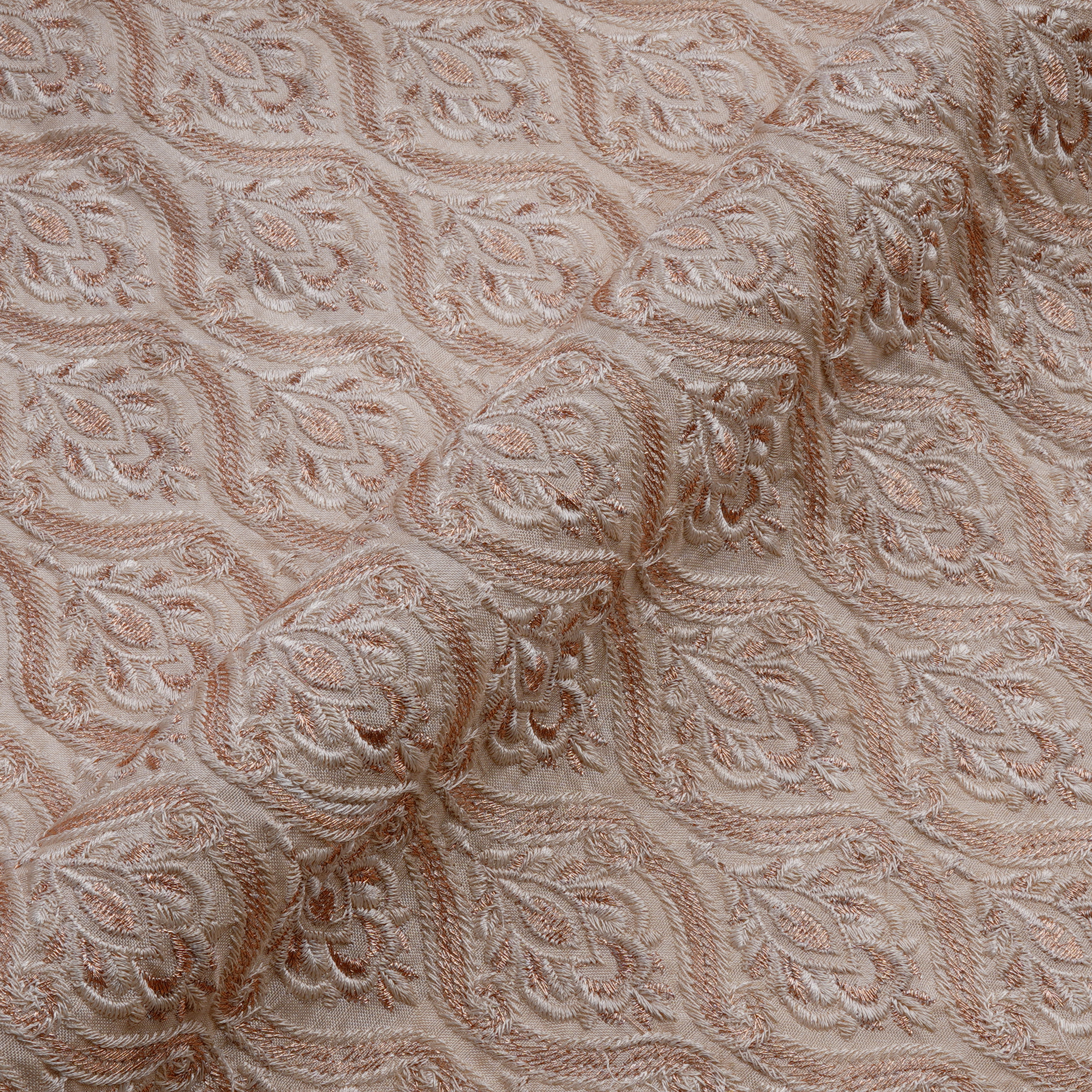 Zarkhaiz – PK Raw Silk Embroidery Fabric with Golden Zari