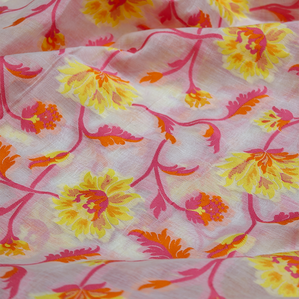 Baagh-e-Rang — Pure Jamdani Floral Jaal
