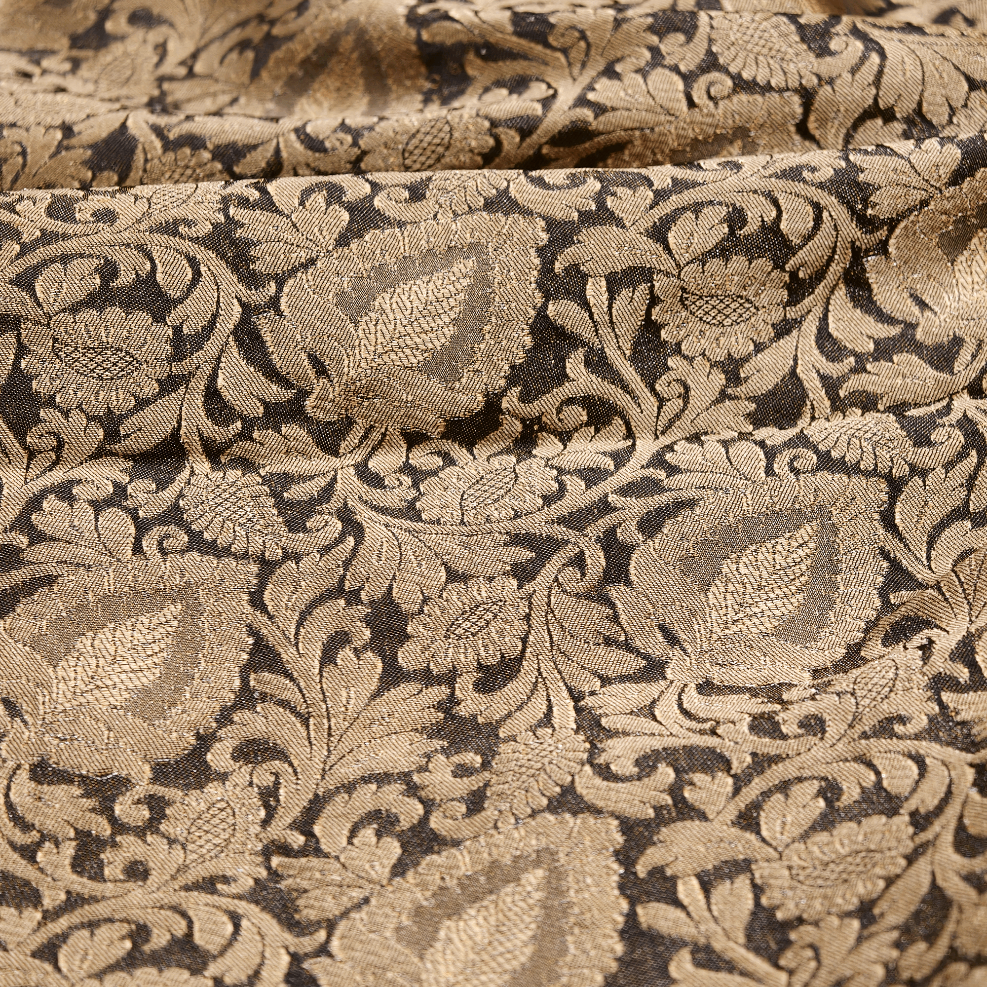 Qasr-e-Zar — Pure Katan Satin (3.5 Yards) - Zahra Maham