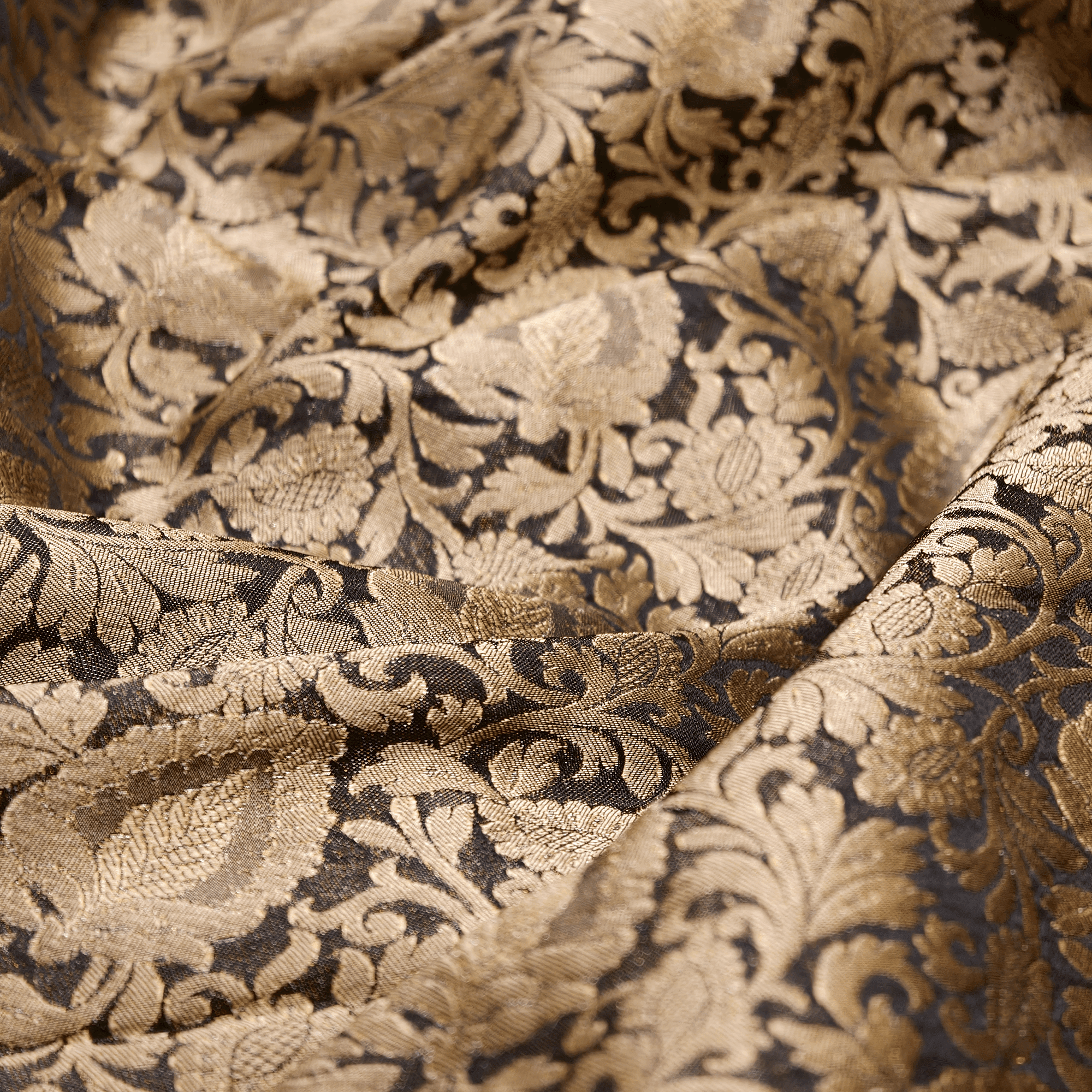 Qasr-e-Zar — Pure Katan Satin (3.5 Yards) - Zahra Maham