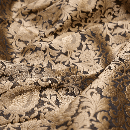 Qasr-e-Zar — Pure Katan Satin (3.5 Yards) - Zahra Maham