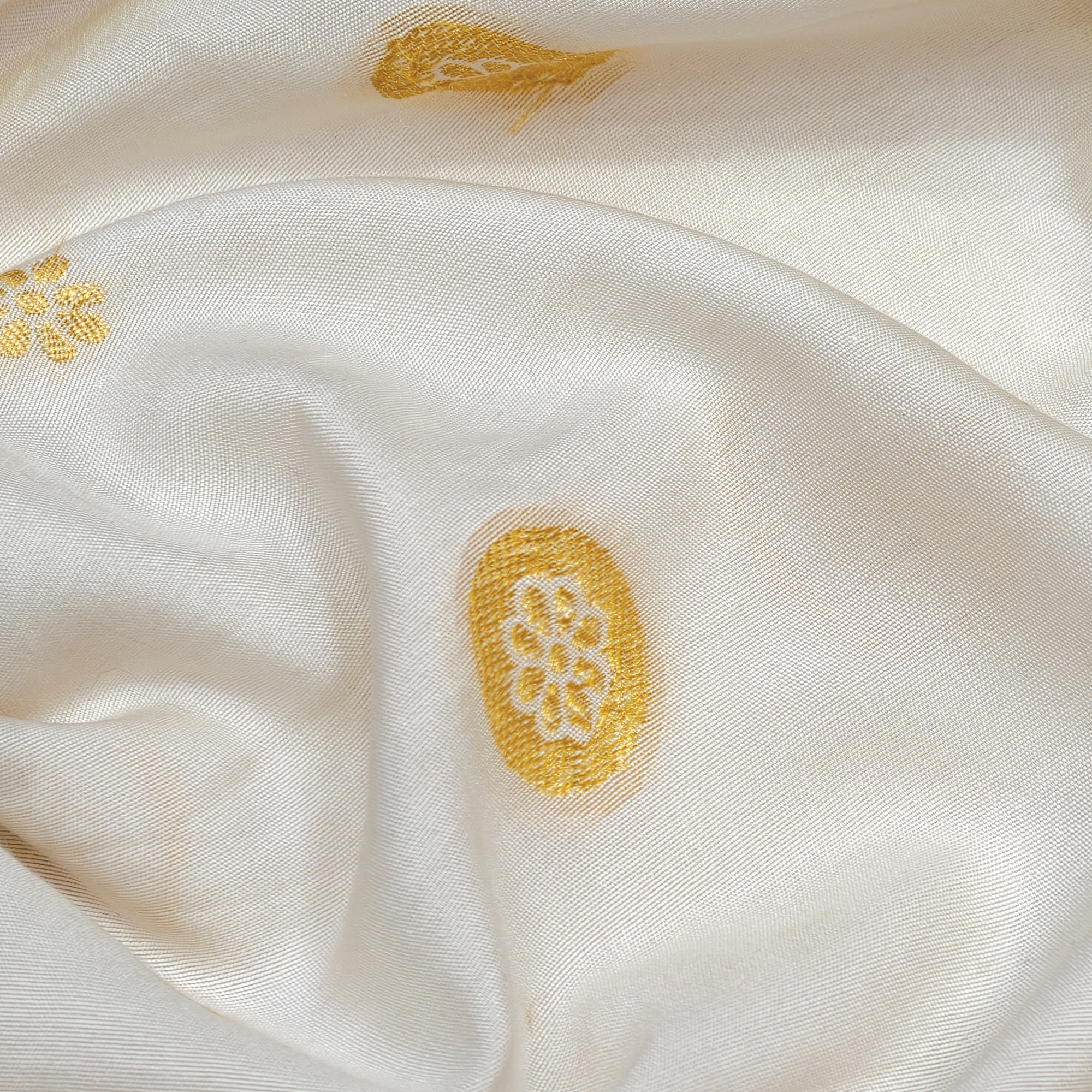 Safaid Chanda — Cotton Silk (4 Yards)
