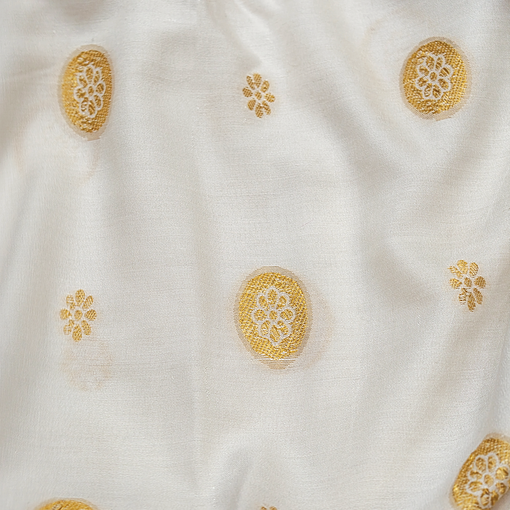 Safaid Chanda — Cotton Silk (4 Yards)