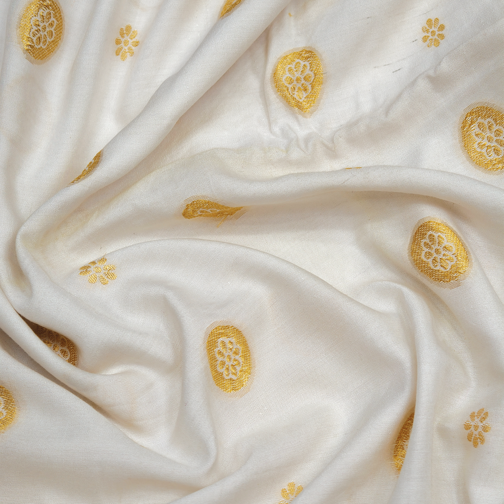 Safaid Chanda — Cotton Silk (4 Yards)