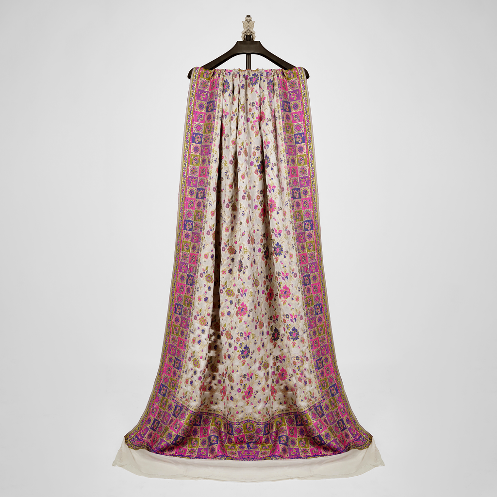 Shan-e-Burda – Kumkhwab Shahi Pure Chiffon Dupatta