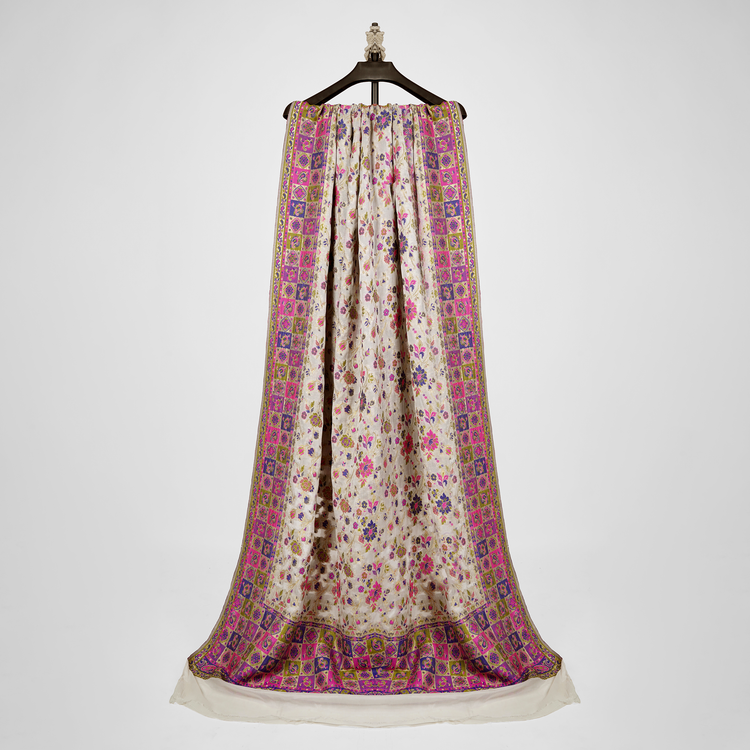Shan-e-Burda – Kumkhwab Shahi Pure Chiffon Dupatta