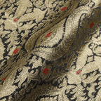 Rang-e-Mughal – Satin with 4-Color Weave & Mughal Pattern - Zahra Maham
