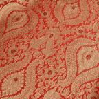 Rang-e-Mughal – Satin with 4-Color Weave & Mughal Pattern - Zahra Maham