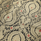 Rang-e-Mughal – Satin with 4-Color Weave & Mughal Pattern - Zahra Maham