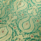 Rang-e-Mughal – Satin with 4-Color Weave & Mughal Pattern - Zahra Maham