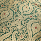 Rang-e-Mughal – Satin with 4-Color Weave & Mughal Pattern - Zahra Maham