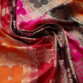 Rang-e-Naz – Lightweight Katan with Floral Zari Work - Zahra Maham