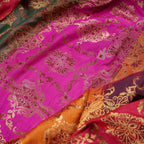 Rang-e-Nigar – Blended Katan satin with Floral Zari Work - Zahra Maham