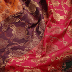 Rang-e-Nigar – Blended Katan satin with Floral Zari Work - Zahra Maham