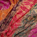 Rang-e-Nigar – Blended Katan satin with Floral Zari Work - Zahra Maham