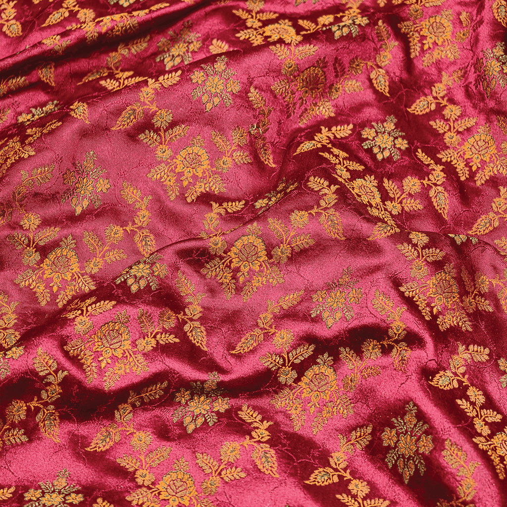 Rangreza – Yarn Dyed Pure Katan Satin - Zahra Maham