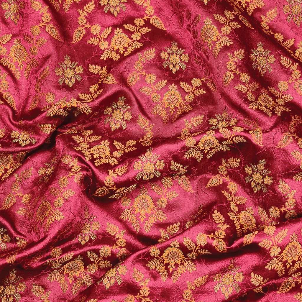 Rangreza – Yarn Dyed Pure Katan Satin - Zahra Maham
