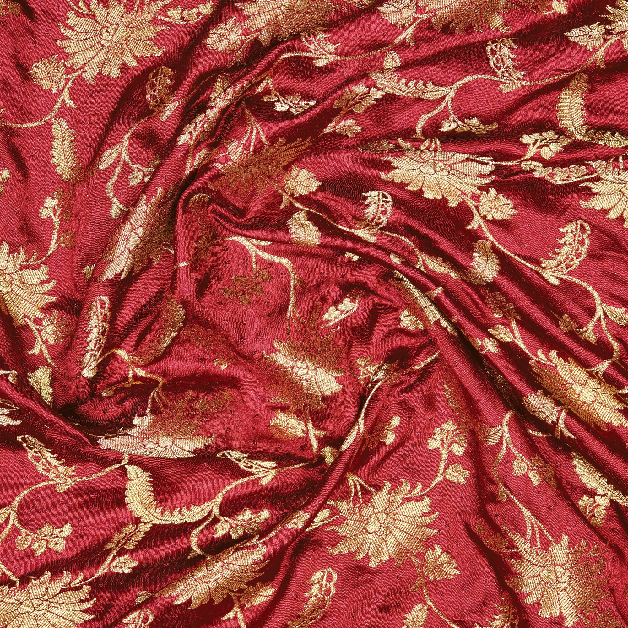 Noorzar – Self Jamawar Katan Satin with Mughal Jaal