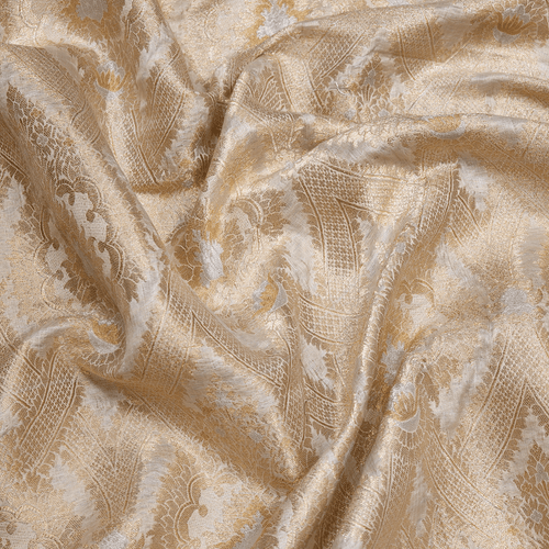 Roshan Taj — Pure Katan Chiffon Atlas (2.75 Yards) - Zahra Maham