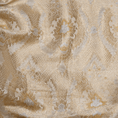 Roshan Taj — Pure Katan Chiffon Atlas (2.75 Yards) - Zahra Maham
