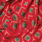 Rouge Étoile — Satin Tehra w/ Border - Zahra Maham