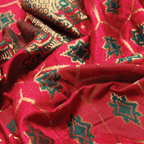 Rouge Étoile — Satin Tehra w/ Border - Zahra Maham