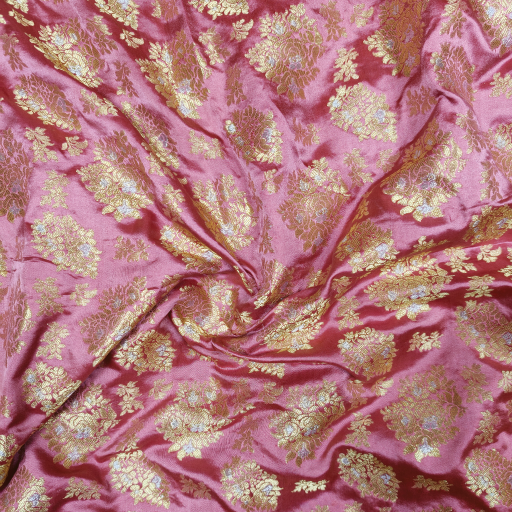Zewaar – Pure Katan Satin Floral Bunch