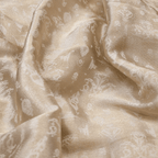 Ruh-e-Abrisham – Pure Mulberry Lama Silk Reversible Floral Weave - Zahra Maham