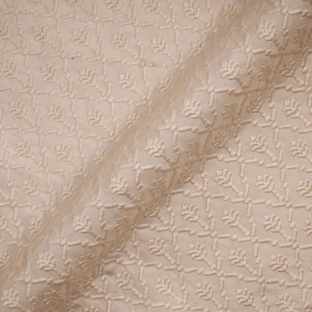 Rukham – PK Raw Silk Embroidery Fabric - Zahra Maham