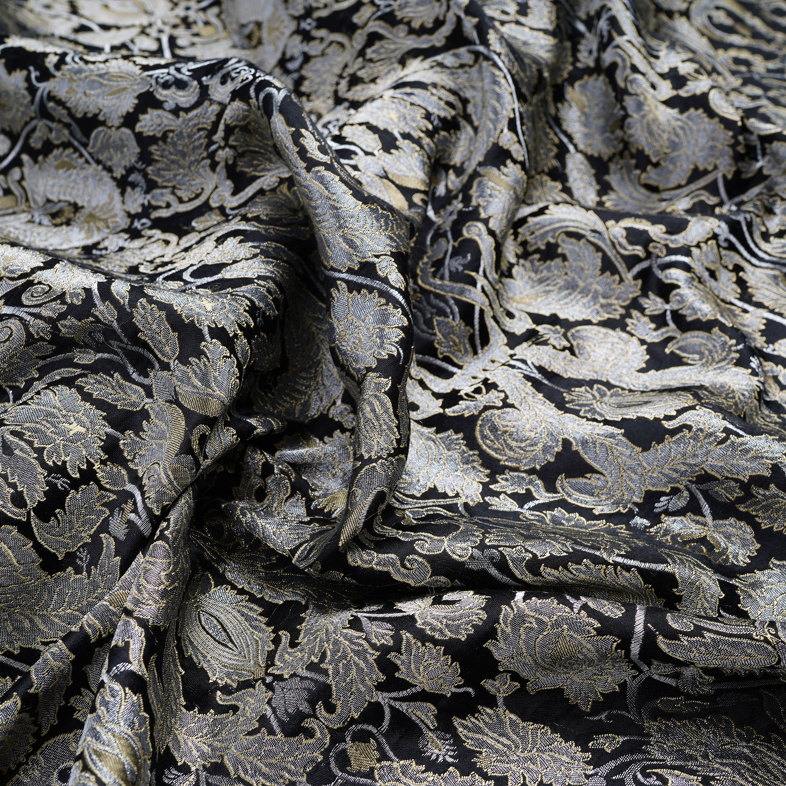Shahkaar – Pure Katan Satin Royal Jaal