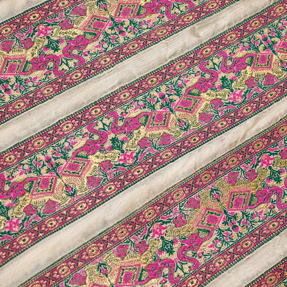 Gulabi Kinari — Semi Pure Border