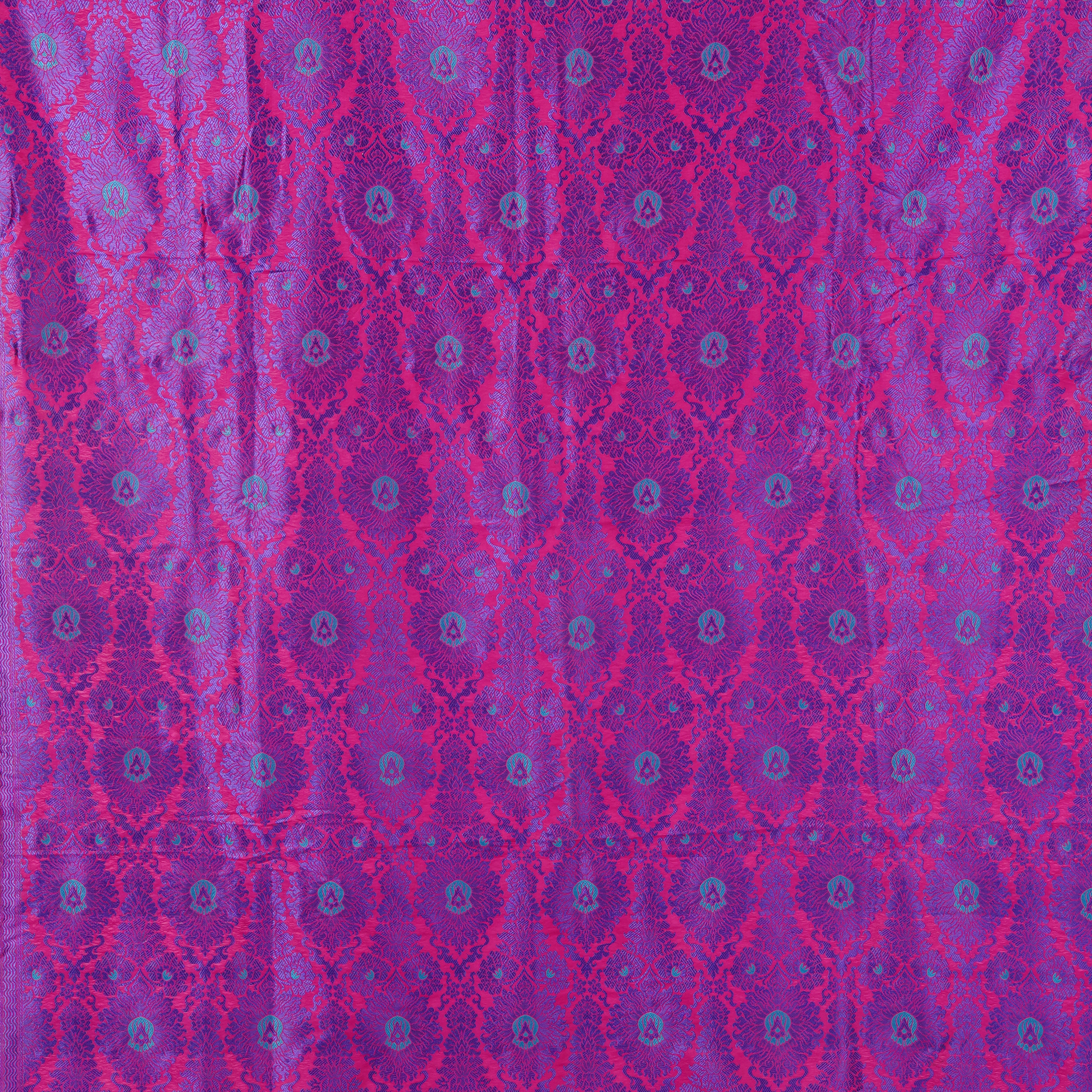 Mehrbano – Blended Katan Mughal Shawl with Tassels