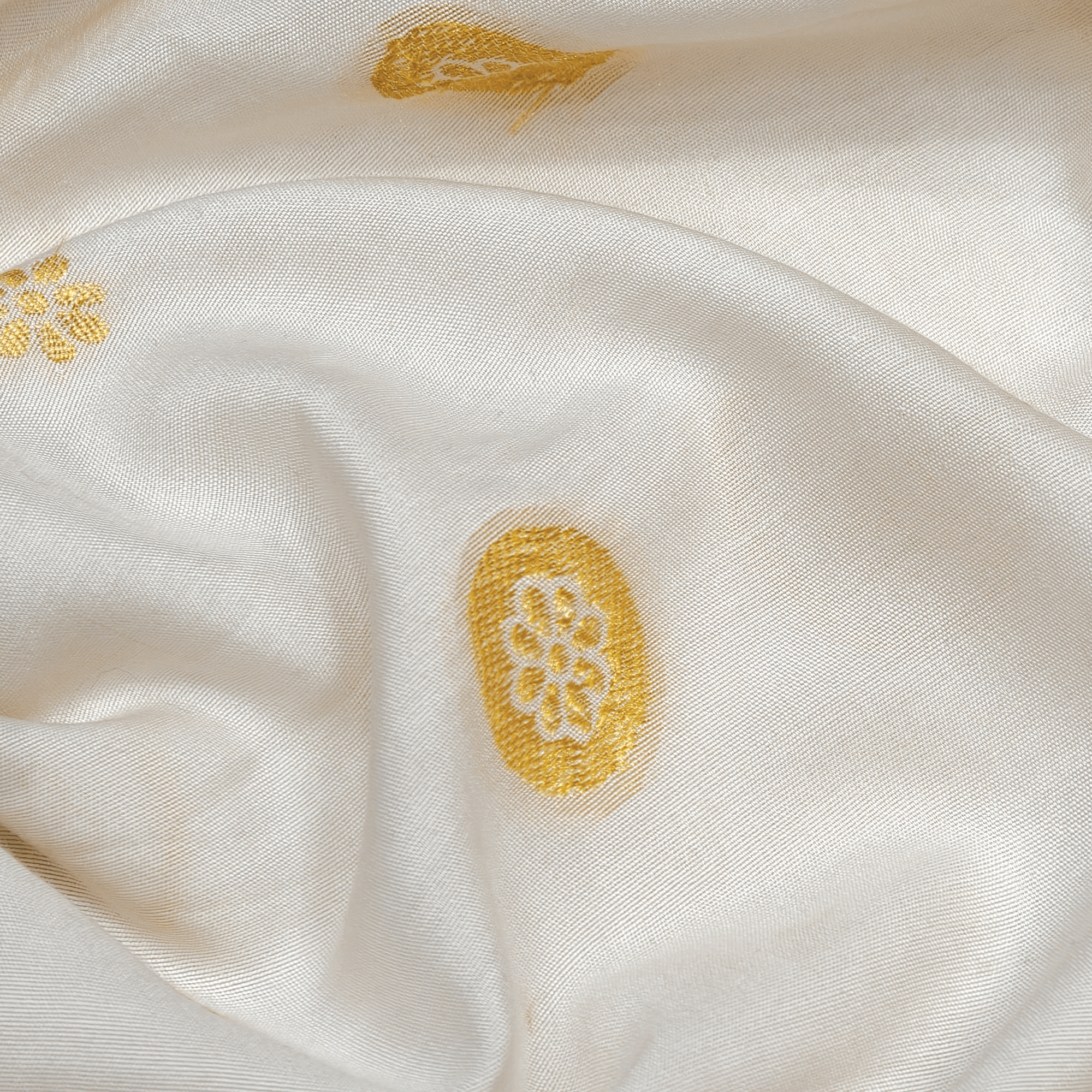 Safaid Chanda — Cotton Silk (4 Yards) - Zahra Maham