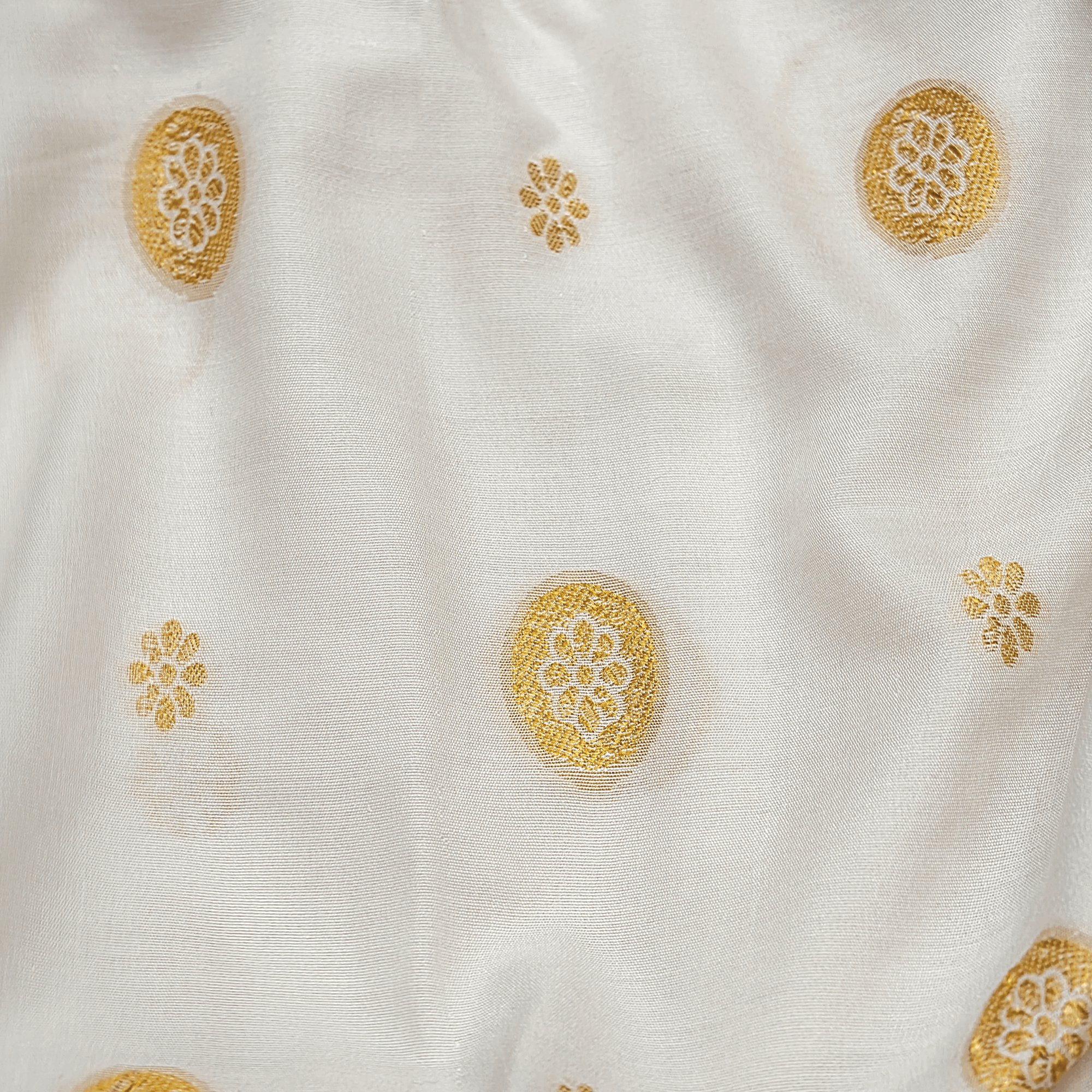 Safaid Chanda — Cotton Silk (4 Yards) - Zahra Maham