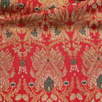 Saltanat – Satin Kamkhwab Mughal Floral Jaal - Zahra Maham