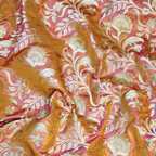 Sarmast – Pure Katan Satin with Floral Jaal Pattern - Zahra Maham