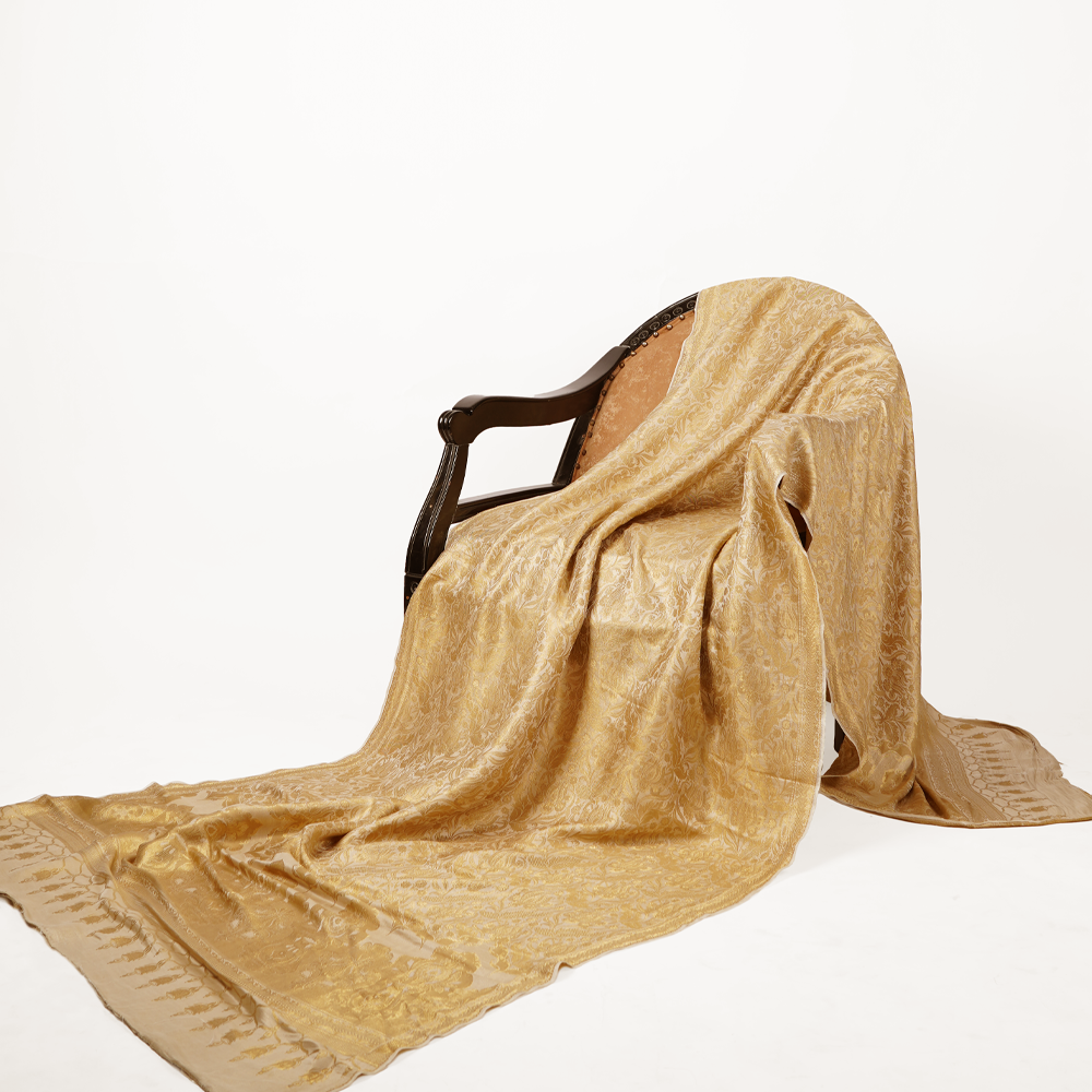 Lahar-e-Bahar — Pure Katan Atlas Shawl
