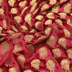 Shaan – Self Jamawar Katan Satin with Mughal Buti - Zahra Maham