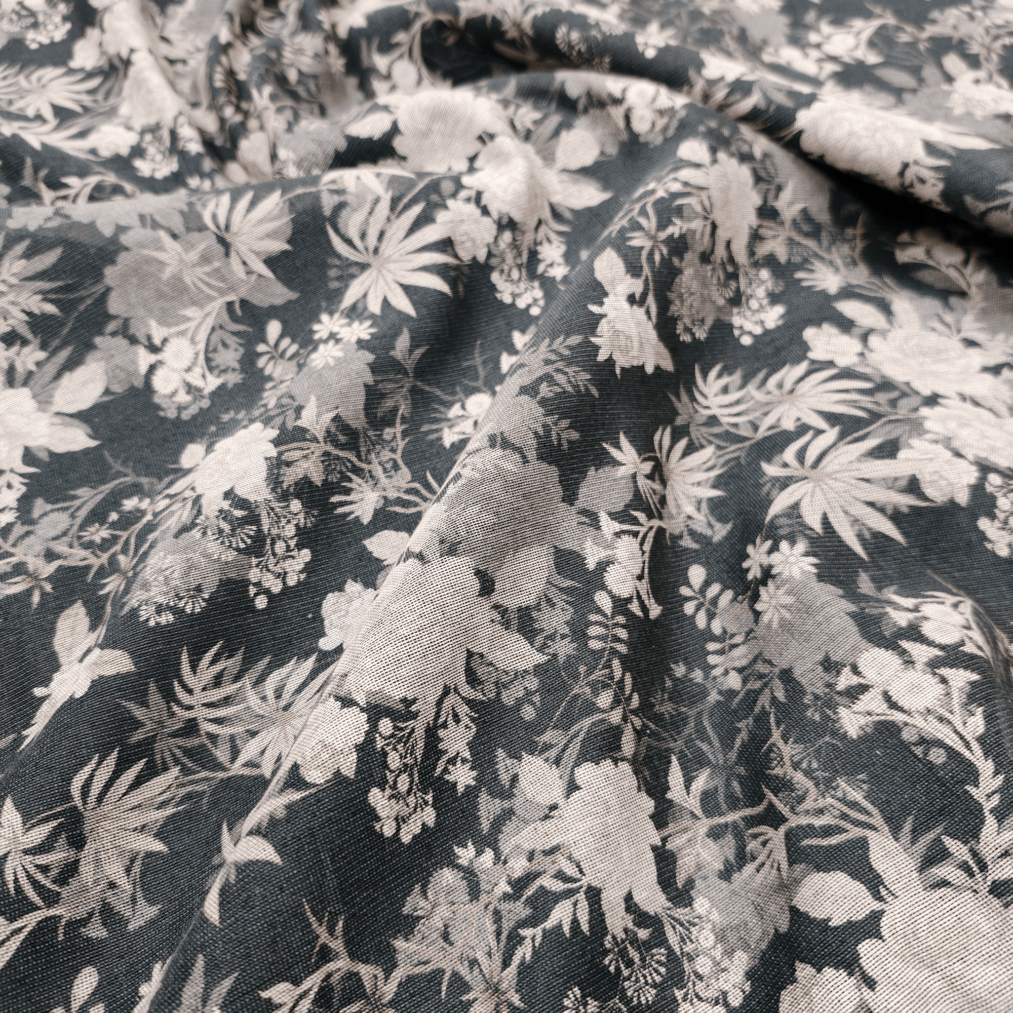 Shaffaf – Pure Printed Khaddi Net with Dual Borders - Zahra Maham
