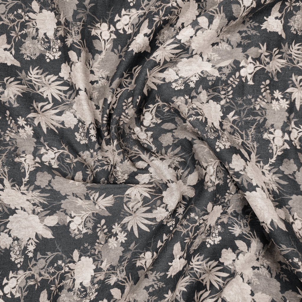 Shaffaf – Pure Printed Khaddi Net with Dual Borders - Zahra Maham