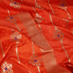 Sidr Double Lining Satin with Border - Zahra Maham