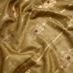 Sidr Double Lining Satin with Border - Zahra Maham