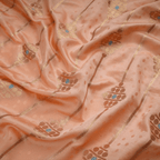 Sidr Double Lining Satin with Border - Zahra Maham