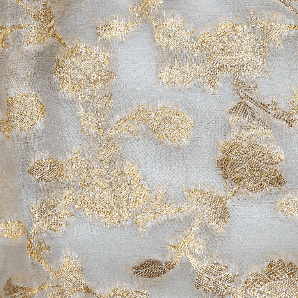 Sitara Gul — Pure Katan Chiffon (3 Yards) - Zahra Maham