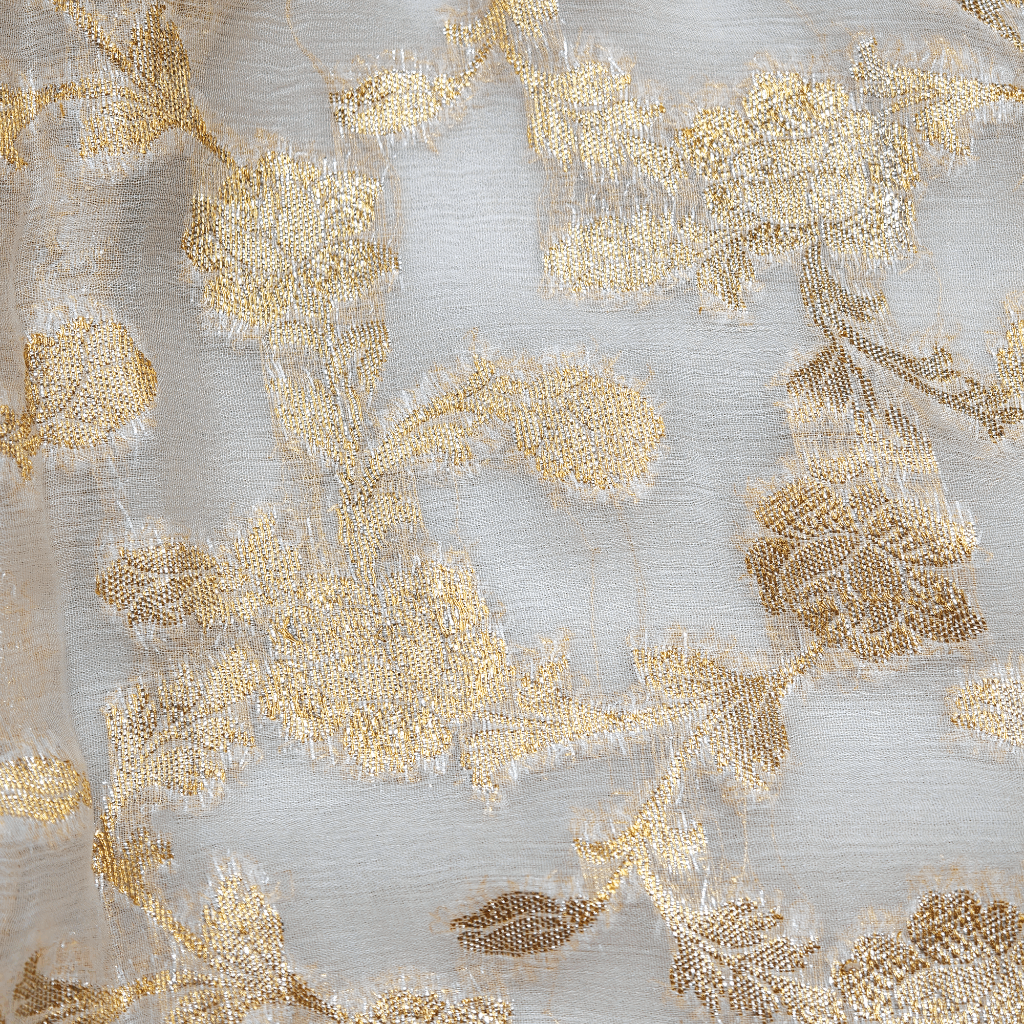 Sitara Gul — Pure Katan Chiffon (3 Yards) - Zahra Maham