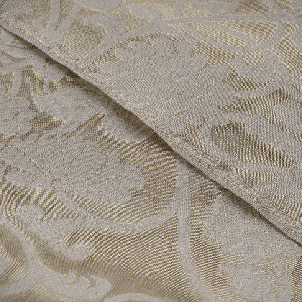Sitara – Pure Tissue Karandi with Golden & Silver Zari - Zahra Maham