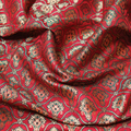 Surkh Shabaka — Satin Bunch Jamawar - Zahra Maham