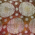 Surkhaf – Pure Katan Atlas Multi Dyed - Zahra Maham